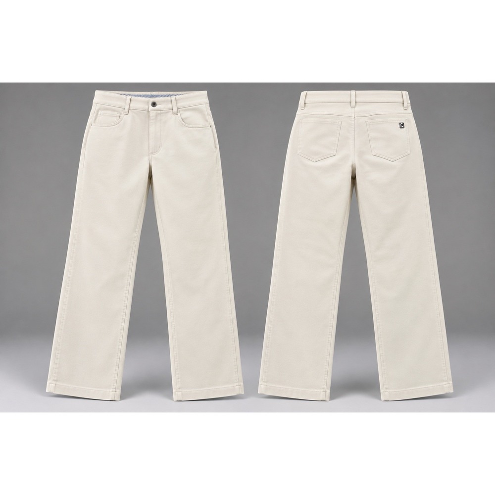FootJoy FJ Performance Golf Pants Mens 36x32 Khaki Tan 5-Pocket Athletic